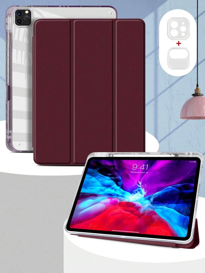 Protective iPad Case with Pencil Holder