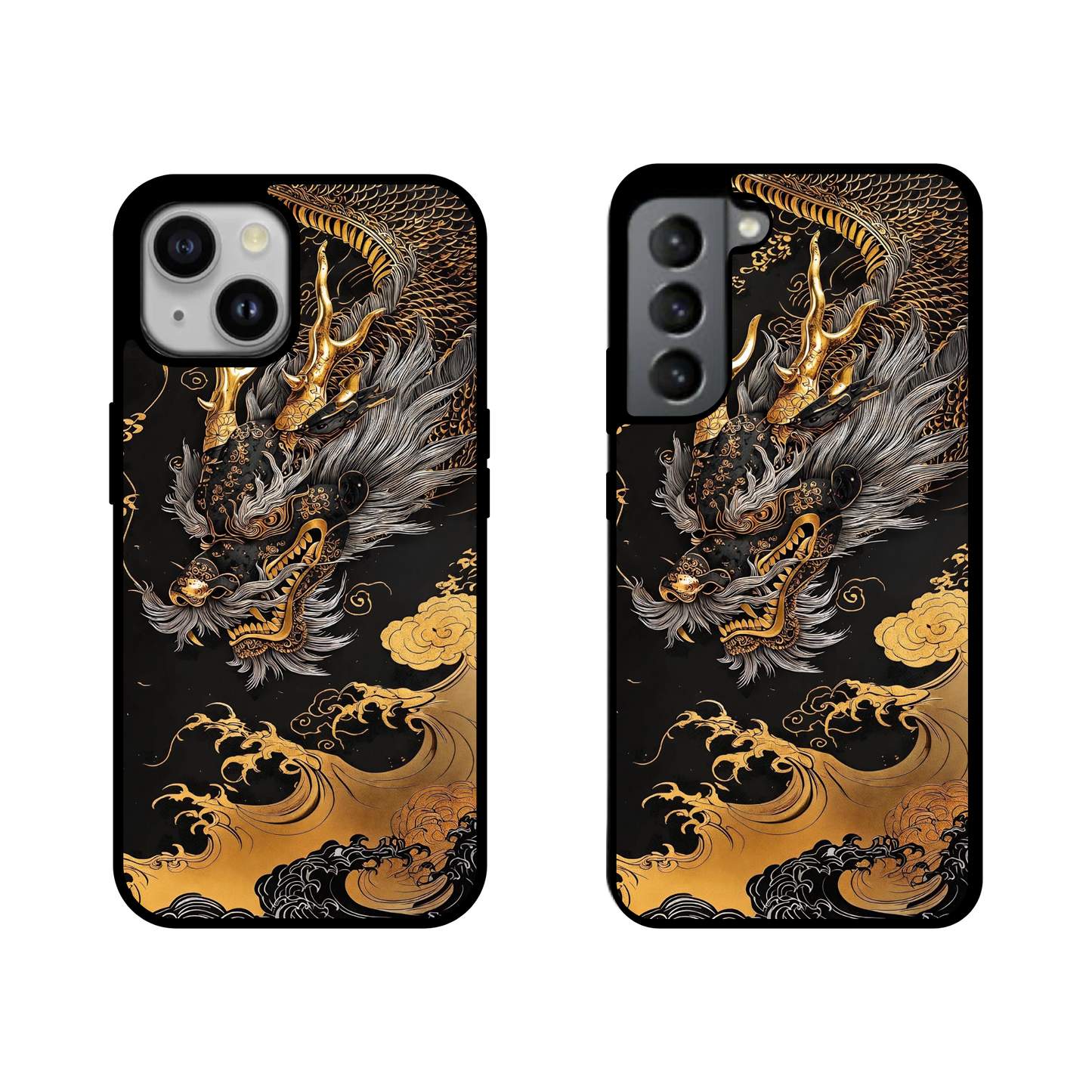 Black and Gold Dragon Case