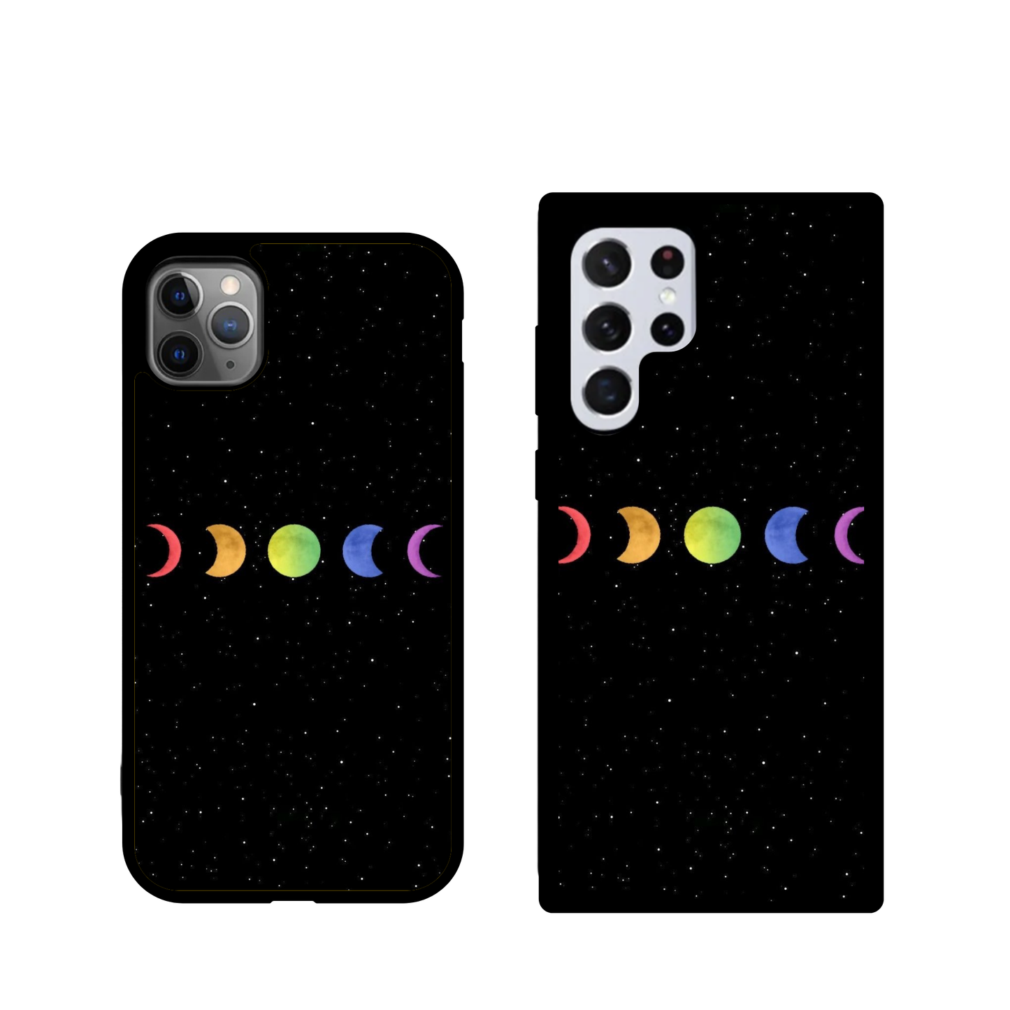 Moon Phases Rainbow Case