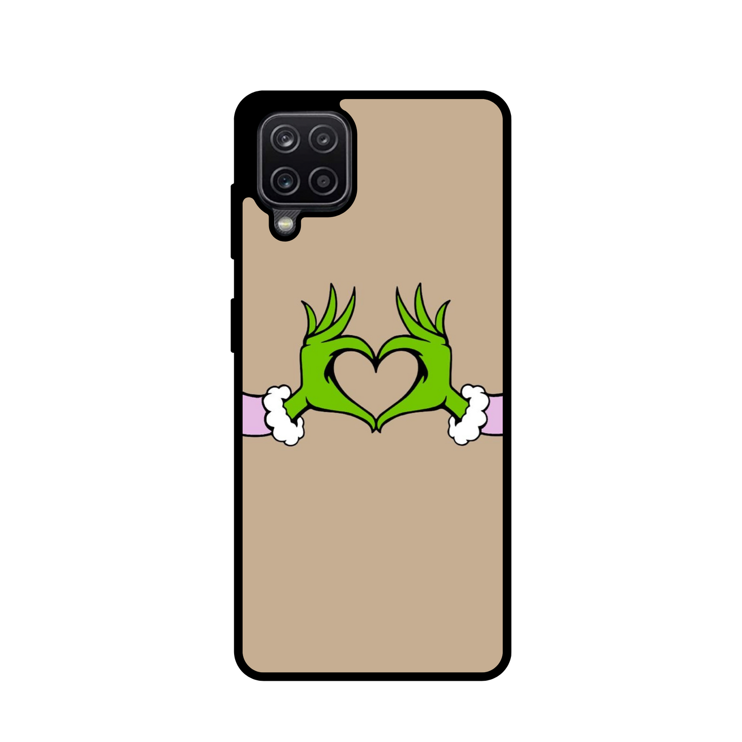Grinch Finger Heart Case