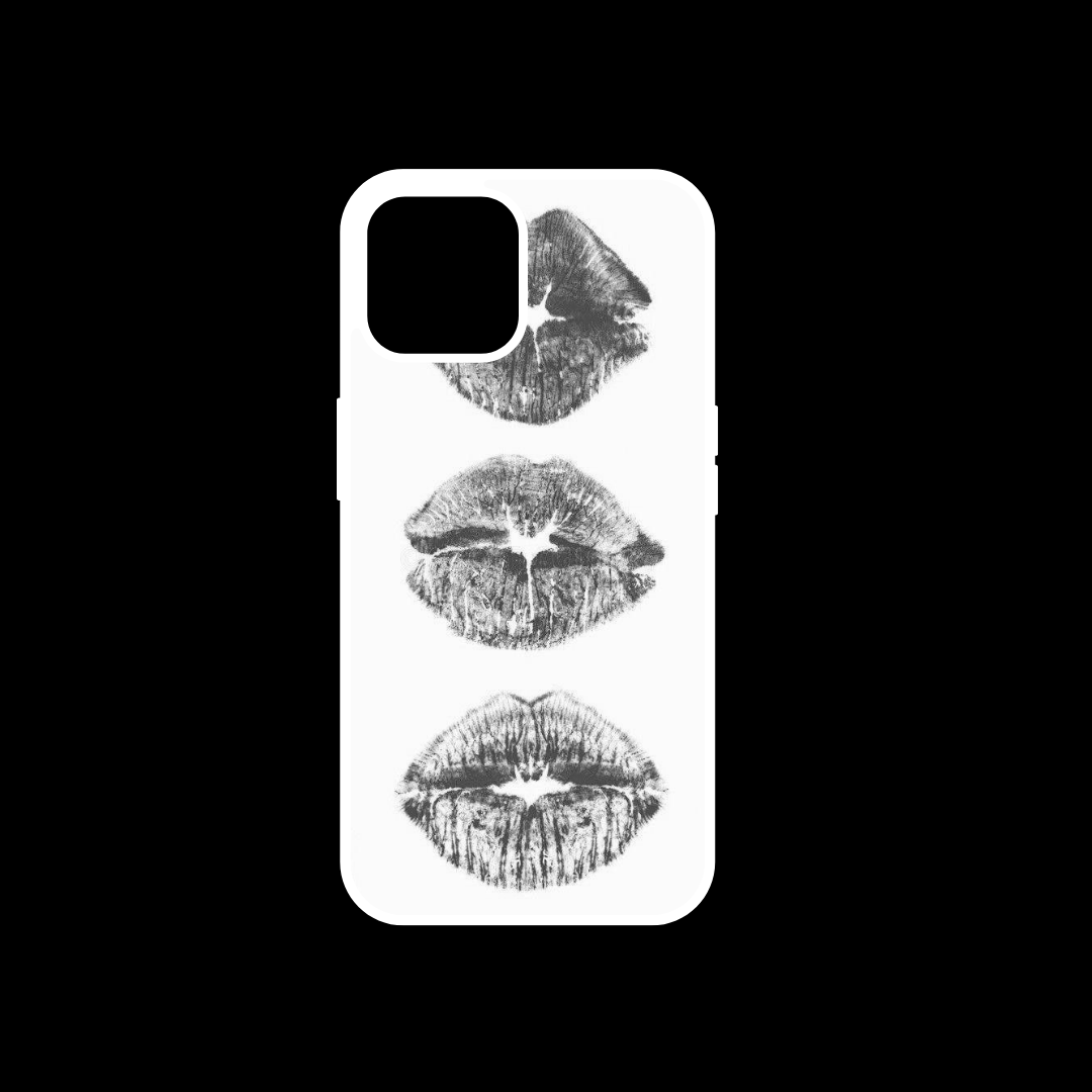 Black and White Kisses Case