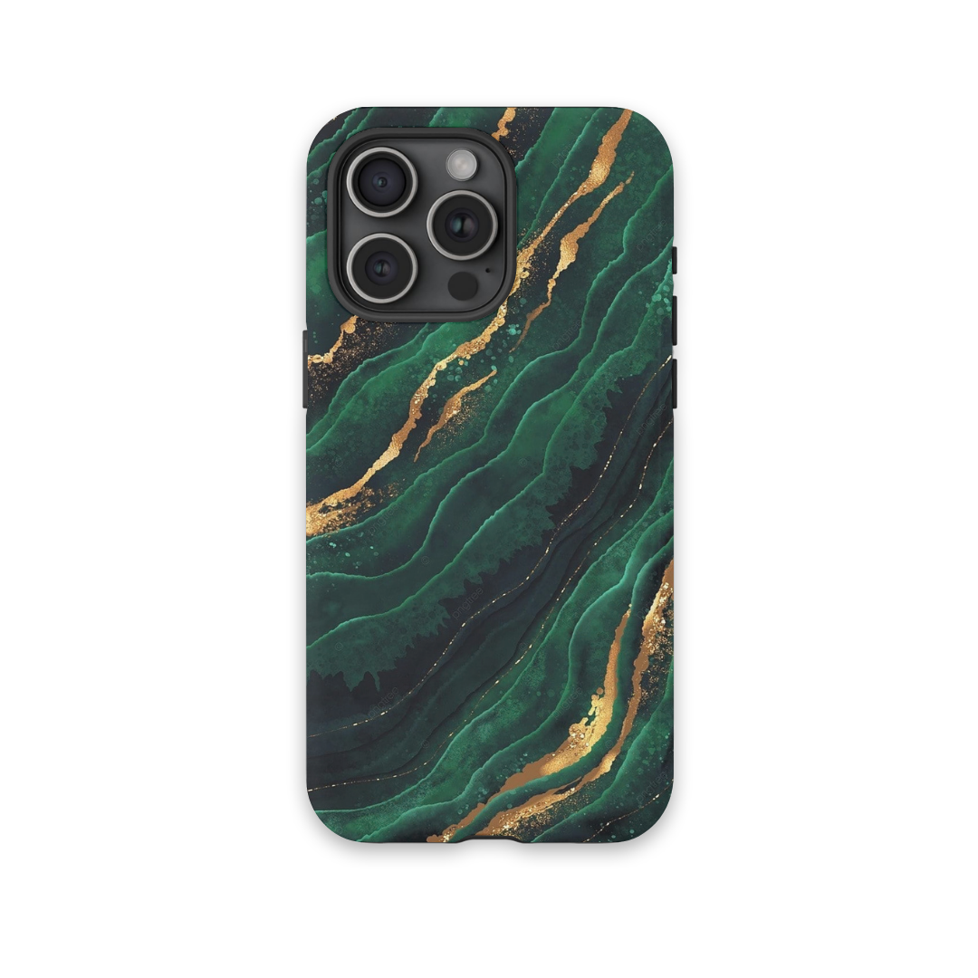 Marble Print Protective Case with Magsafe