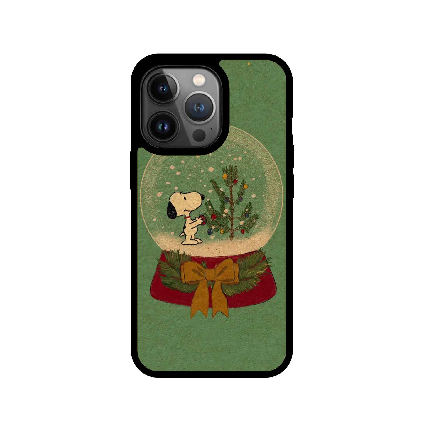 Snoopy Snow Globe Case
