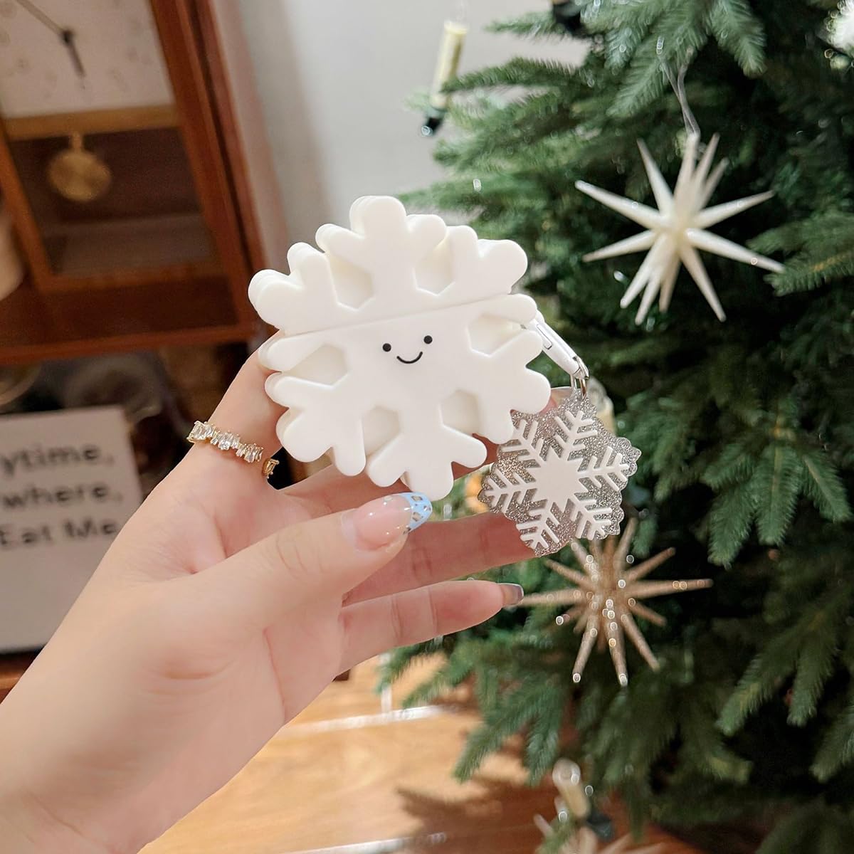 Snowflake Airpods Case