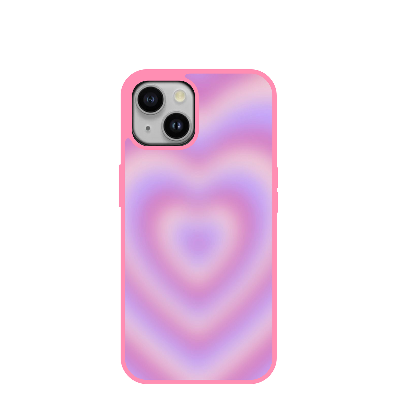 Blurred Latte Hearts Case