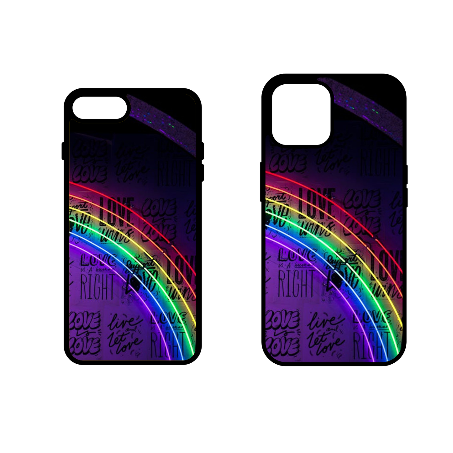 LGBTQ Neon Lights Case