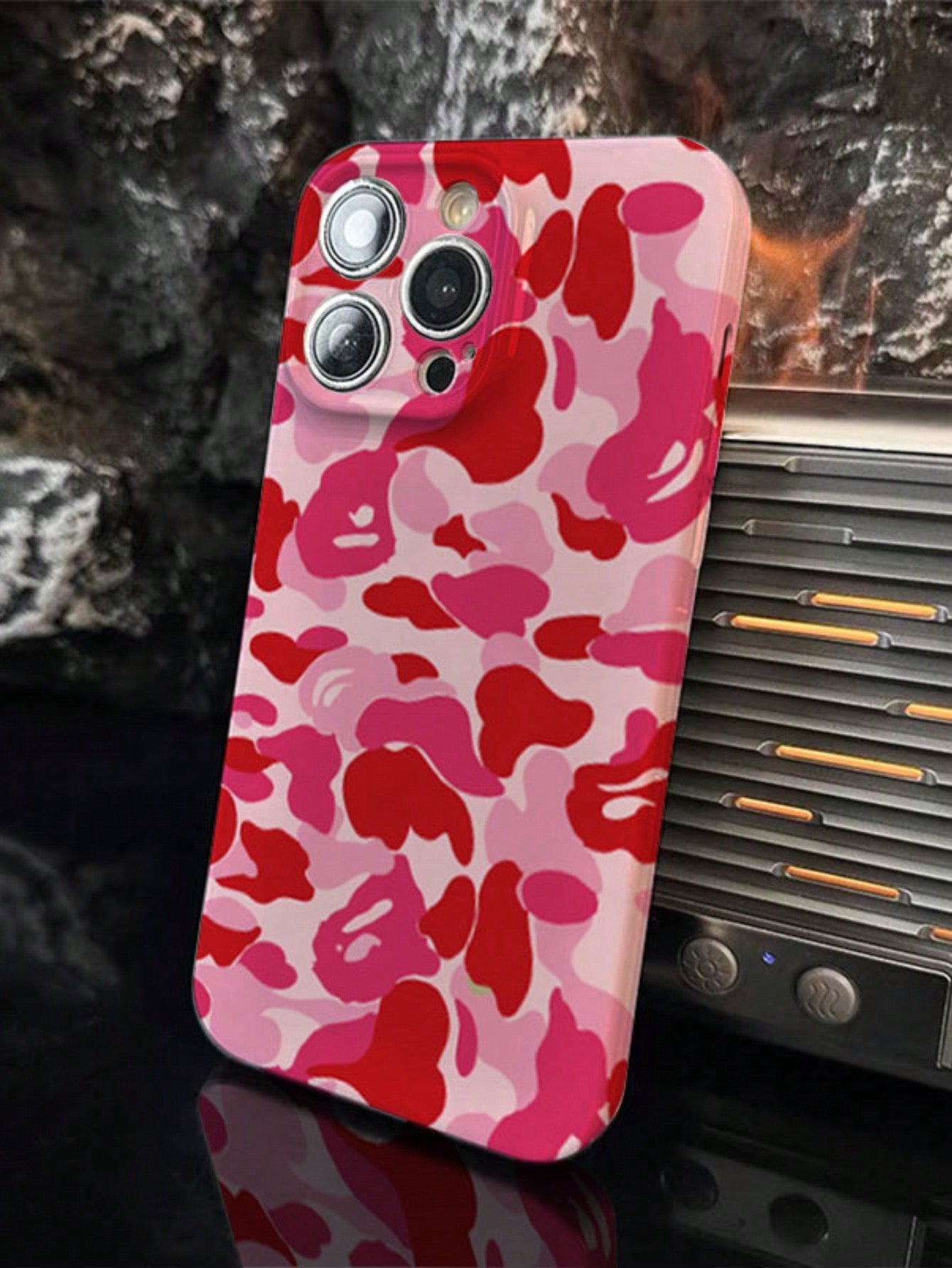 Camo Print Hard Shell Case