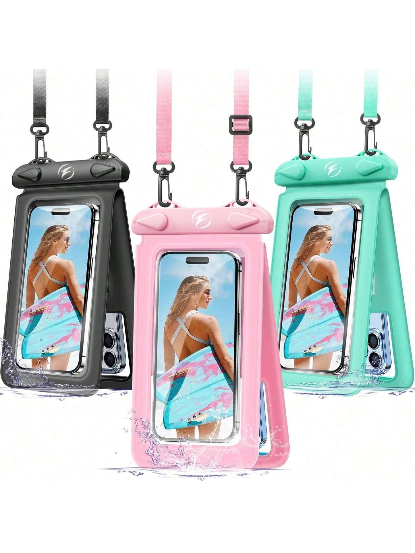 Double Pocket Waterproof Phone Pouch