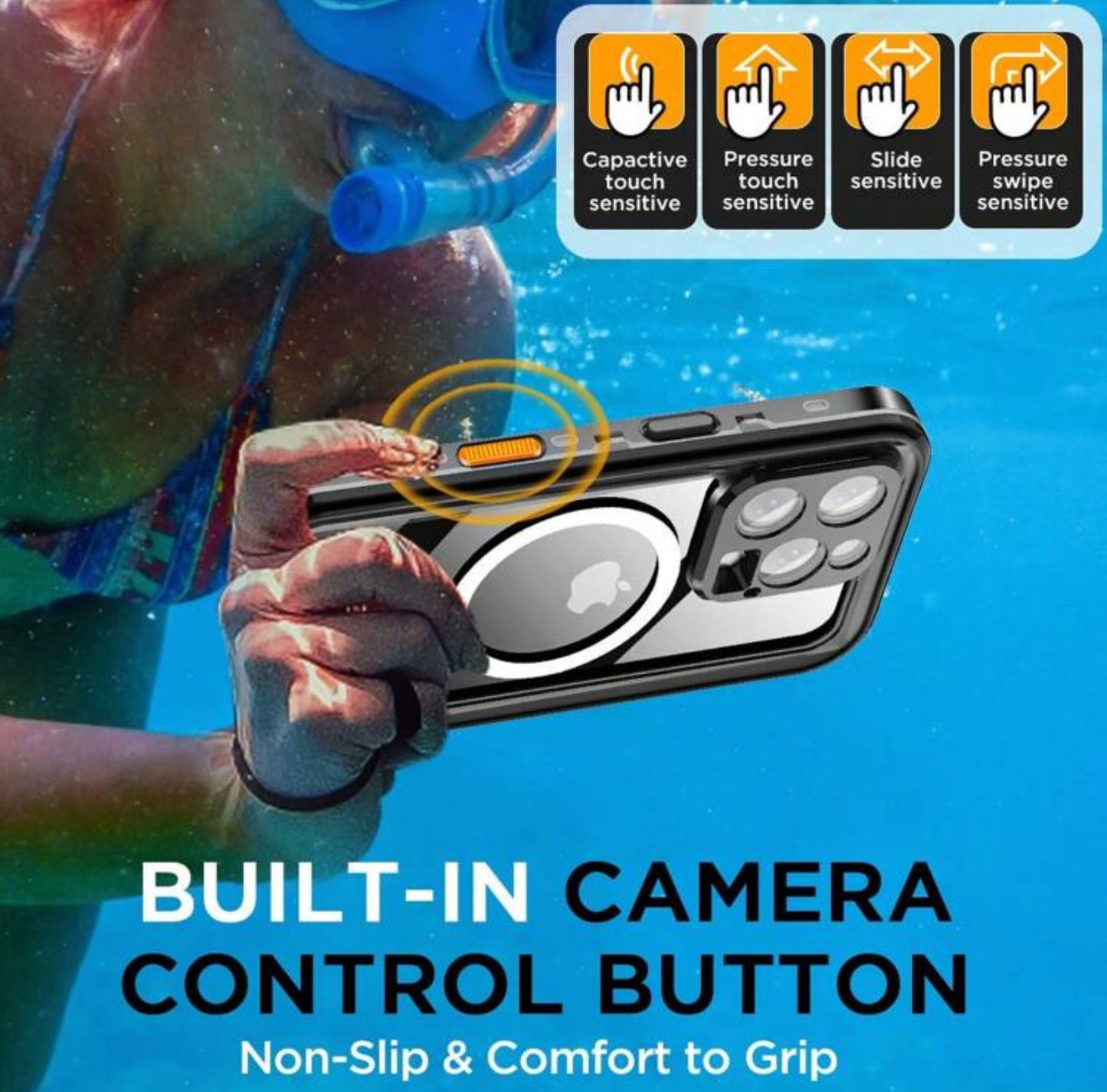Waterproof Phone Case with Magsafe