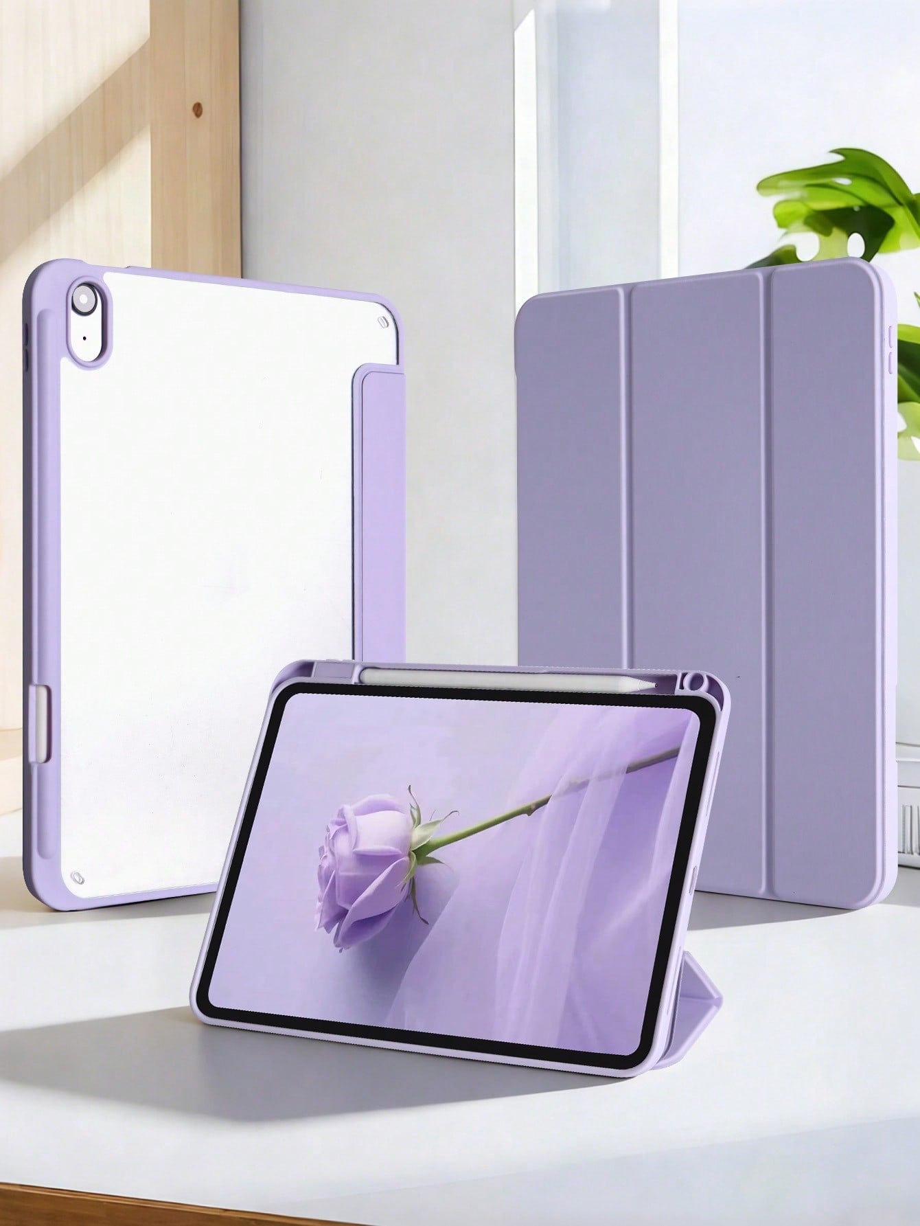 Protective iPad Case with Pencil Holder