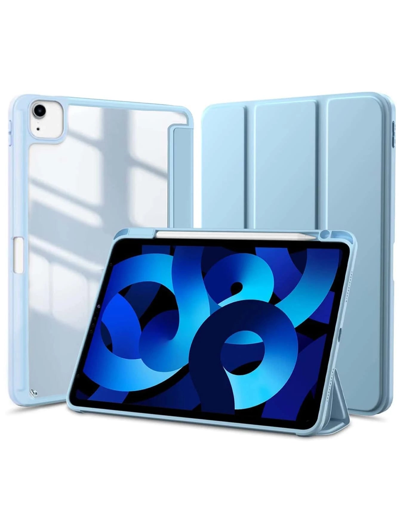 Protective iPad Case with Pencil Holder