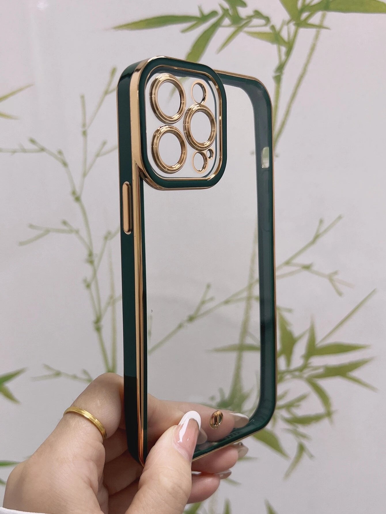 Plated Style Bumper Case