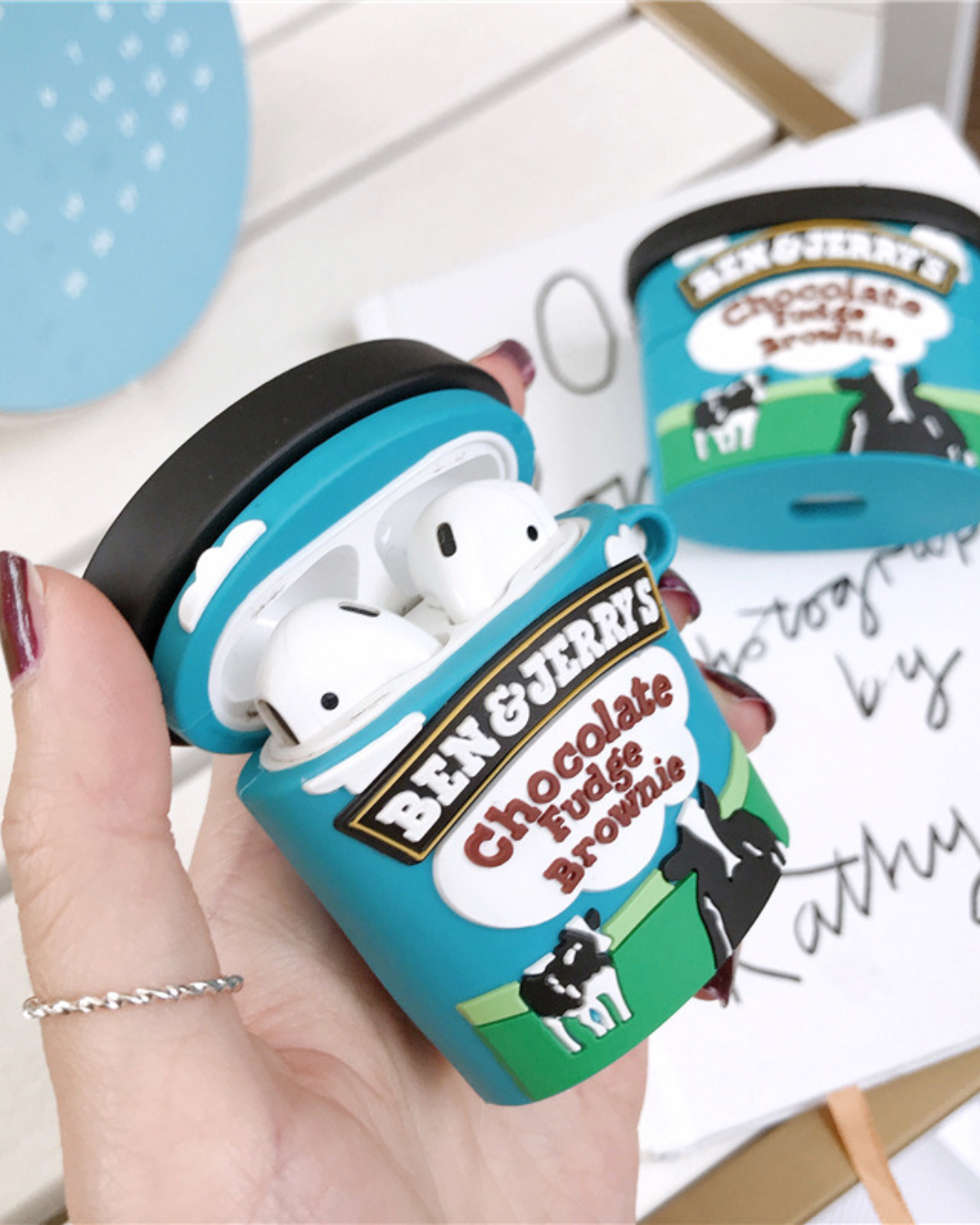 Ben and Jerry's Airpods Case