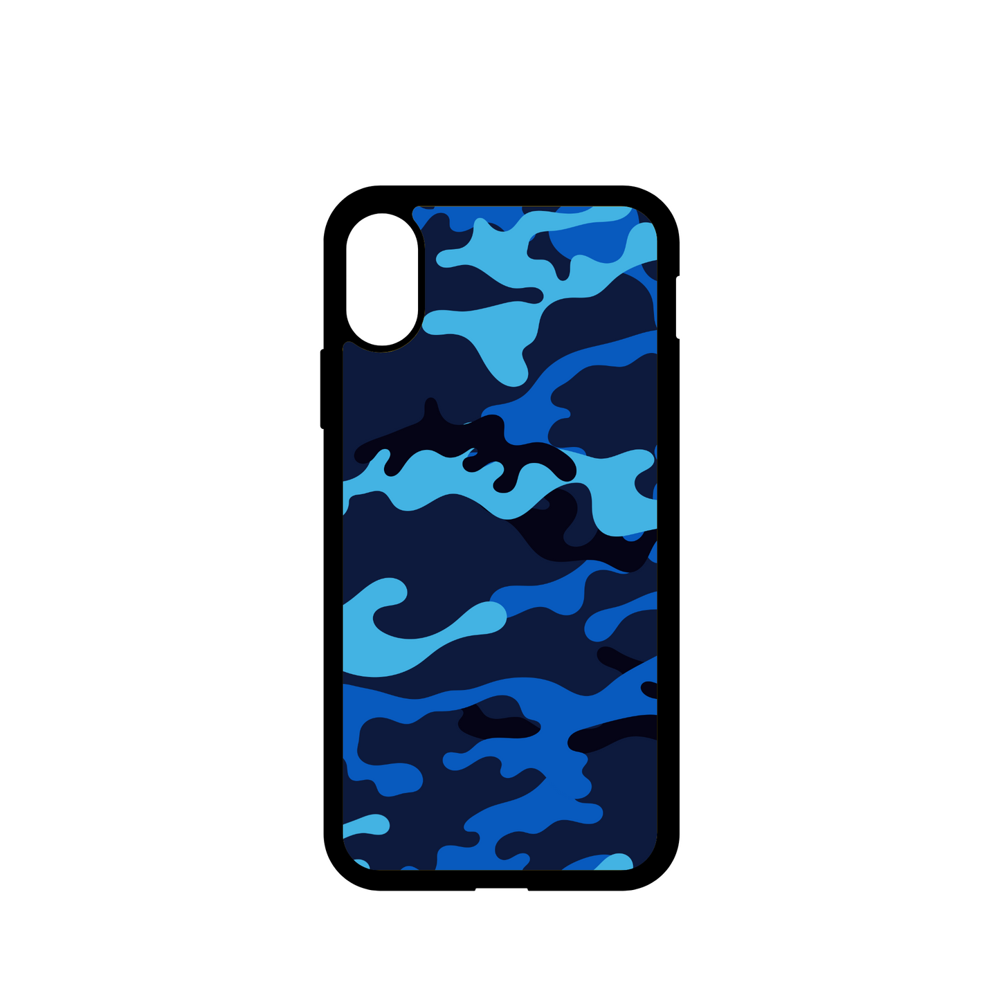 Camo Print Blue Navy Case