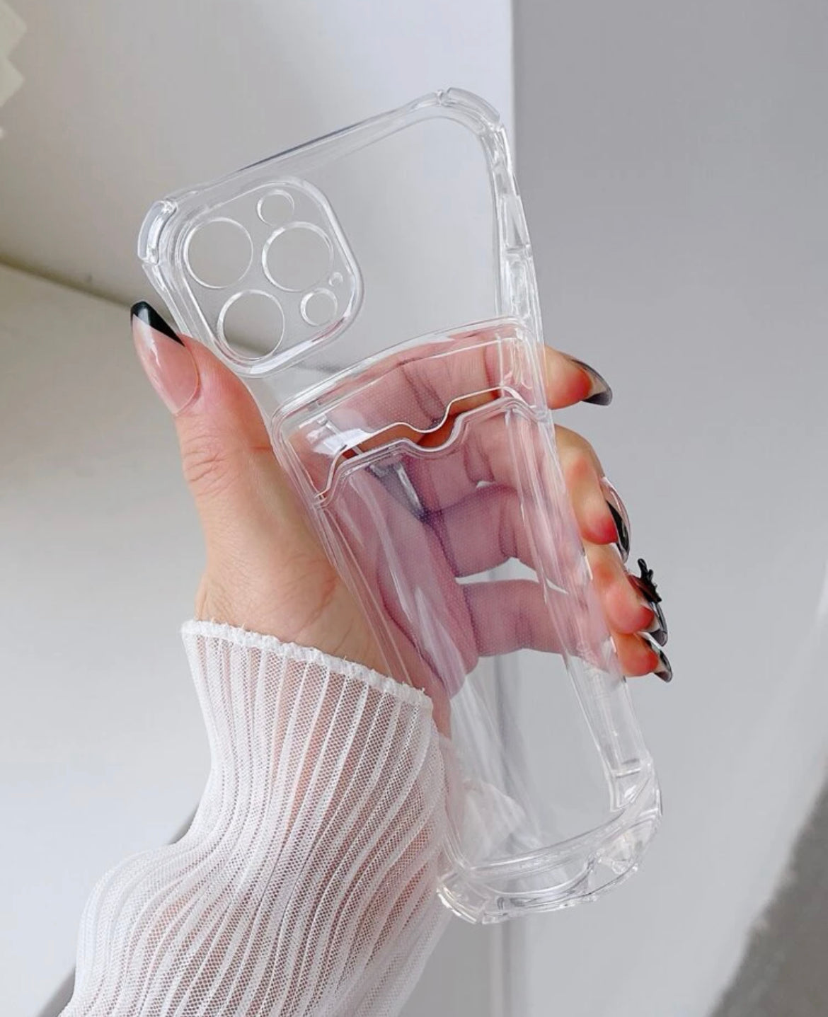 Square Clear Silicone Case