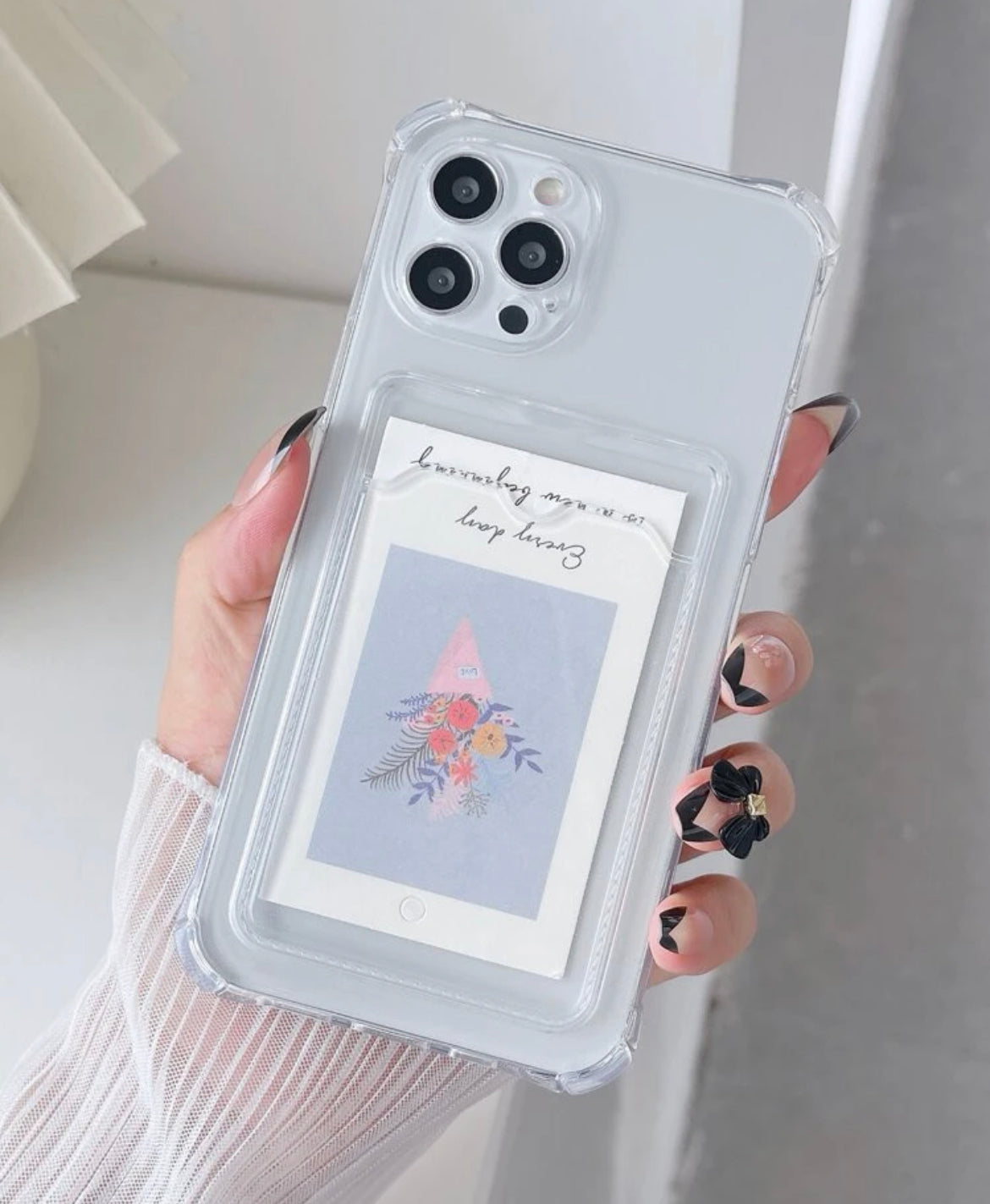 Square Clear Silicone Case