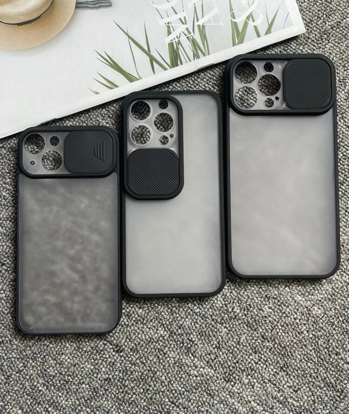 Bumper Case with Sliding Lens Cover