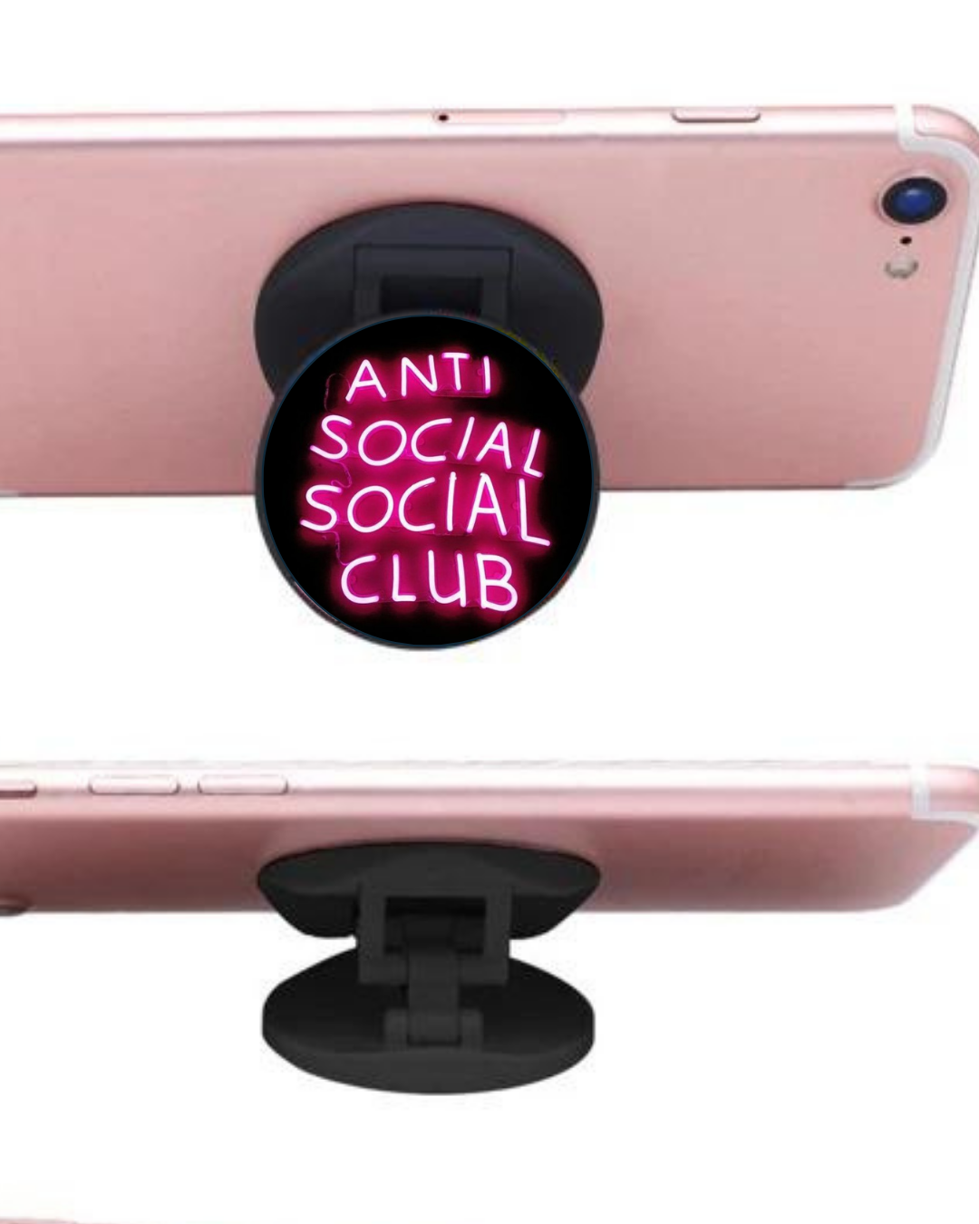 Anti Social Social Club Collapsible Phone Holder Just In Case TT