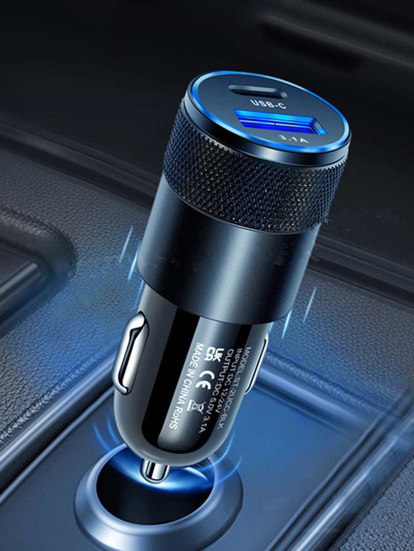 USB/USB-C Car Charger