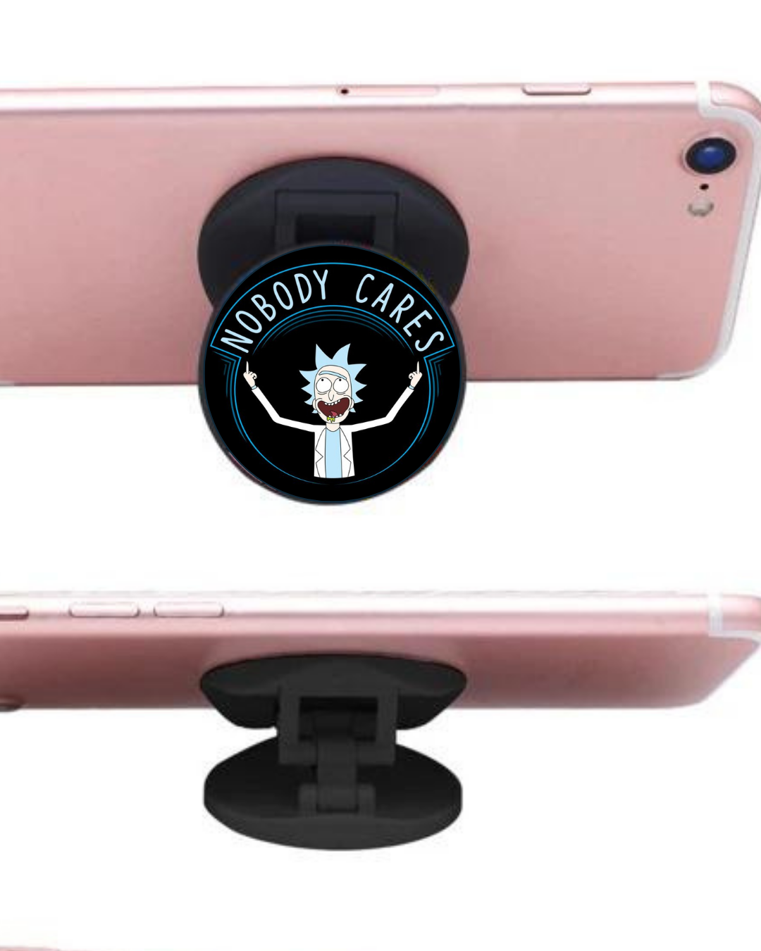 Nobody Cares Collapsible Phone Holder
