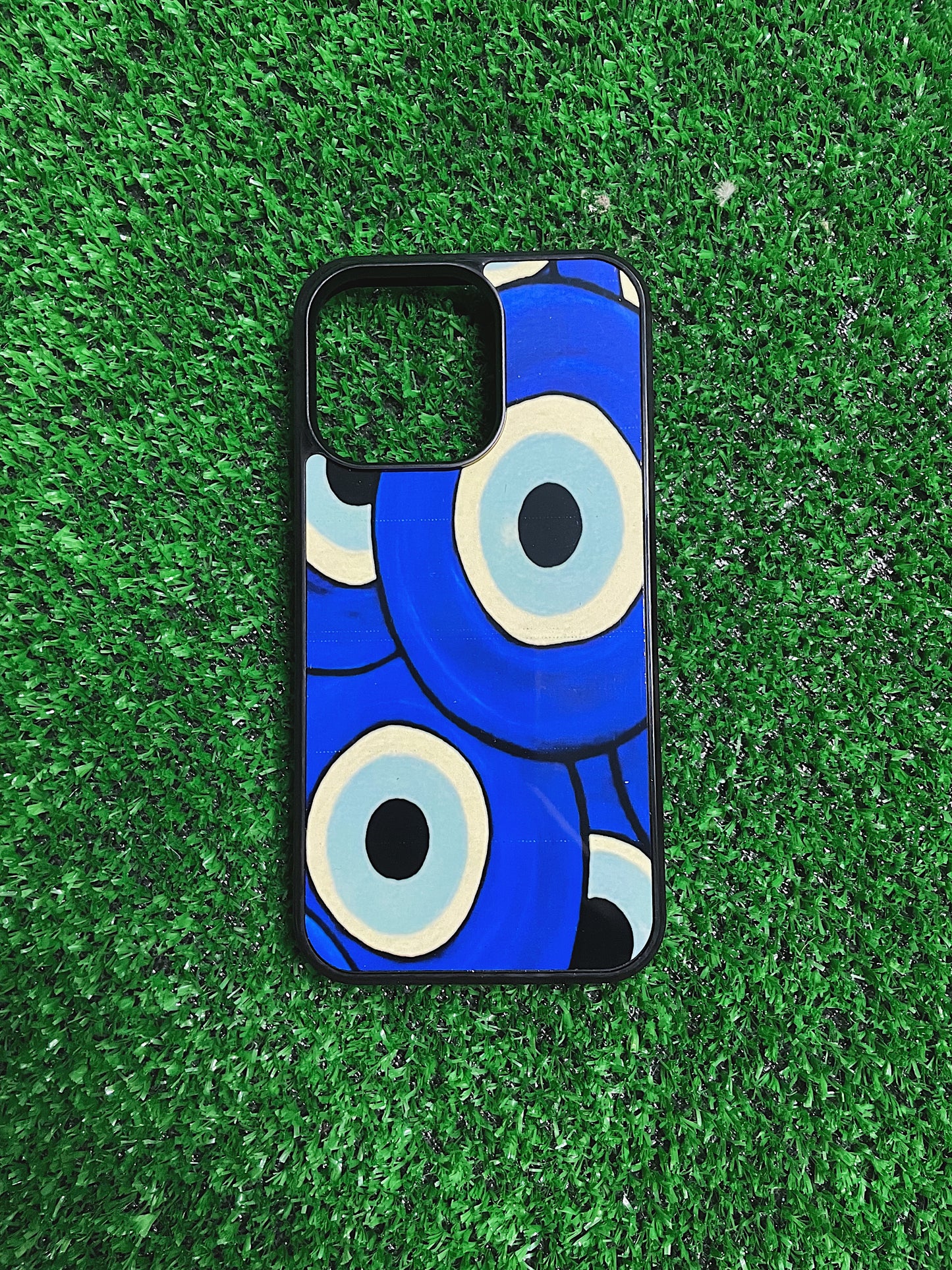 Evil Eye Blue Case