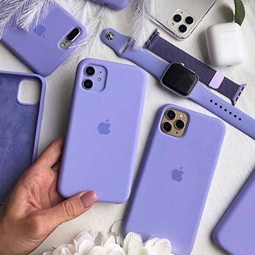 Apple Silicone Case - Lilac