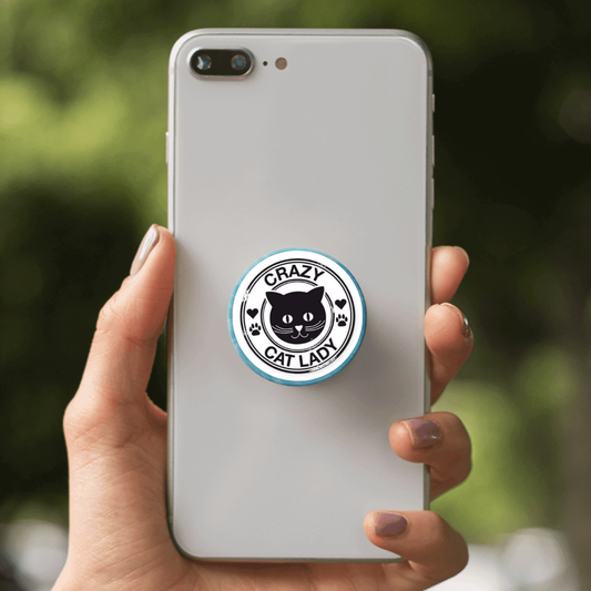 Crazy Cat Lady Popsocket