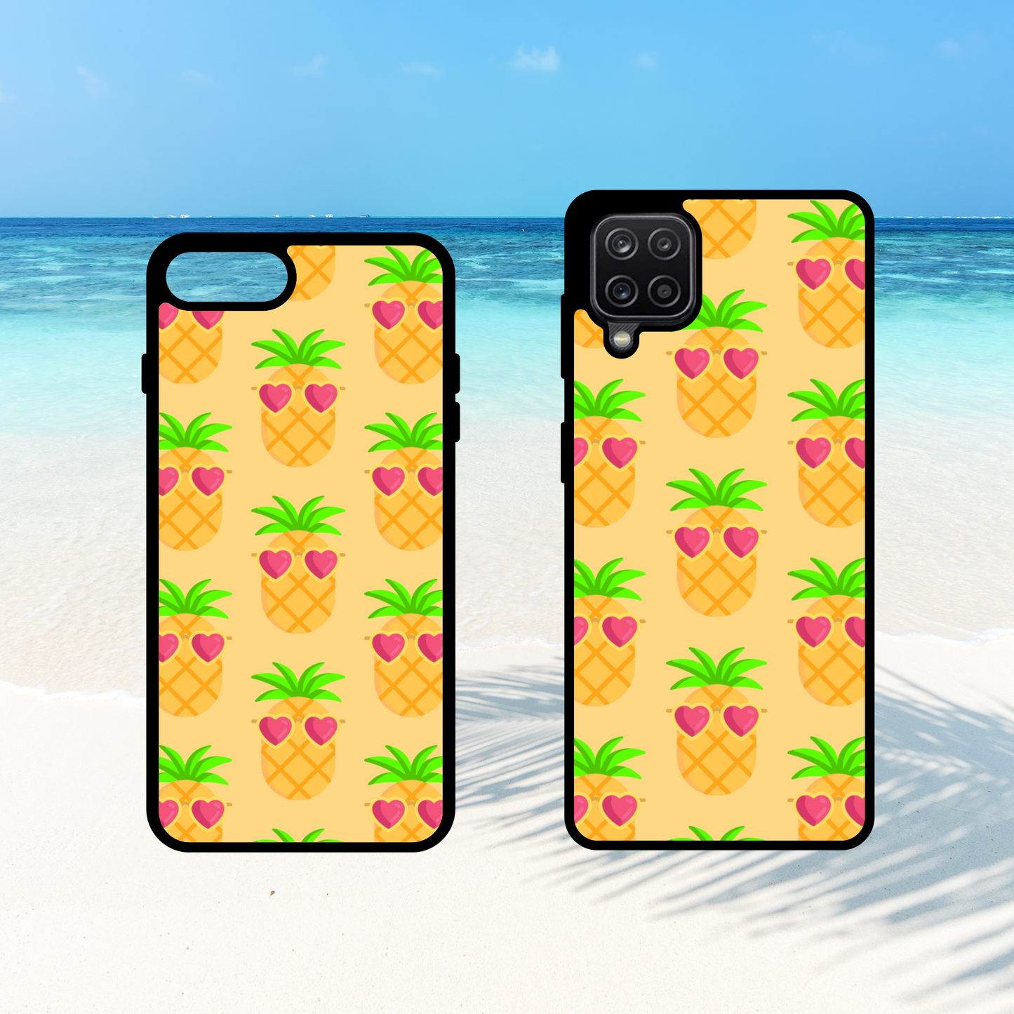 Pineapple Heart Eyes Case