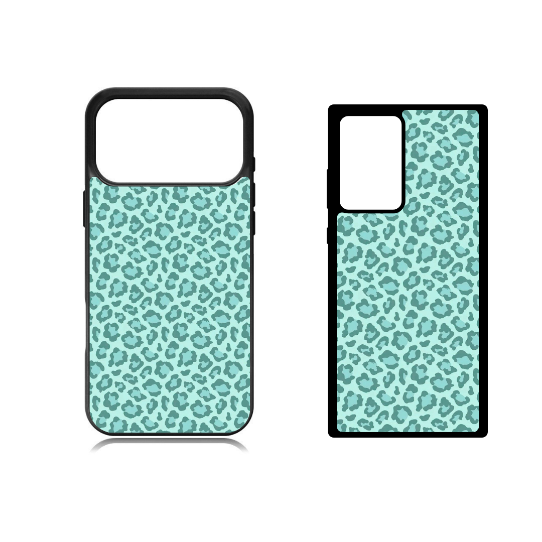 Green Leopard Print Case