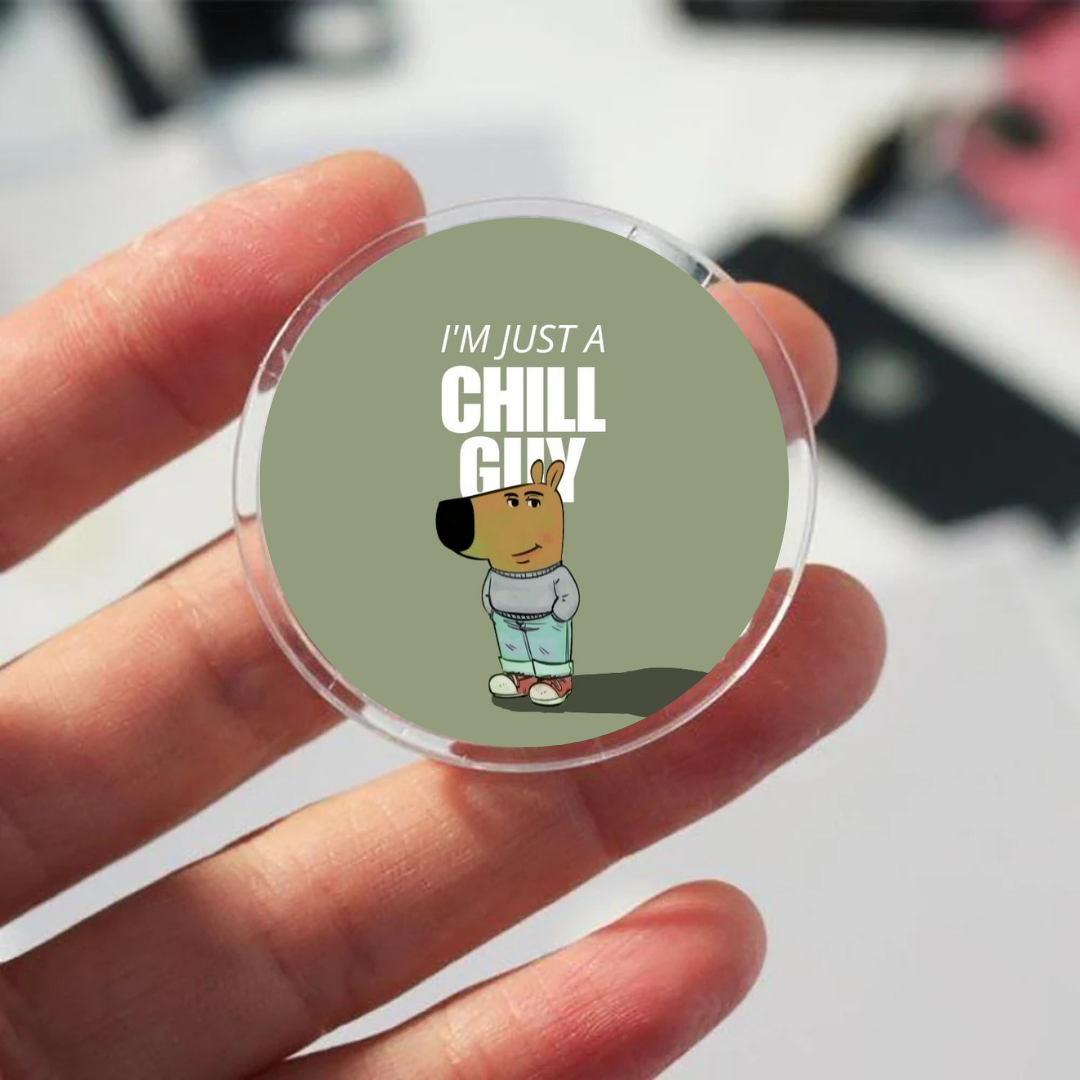 Chill Guy Popsocket