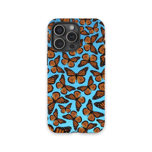 Butterfly Print Protective Case with Magsafe