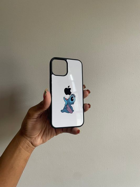 Stitch Apple Logo Case