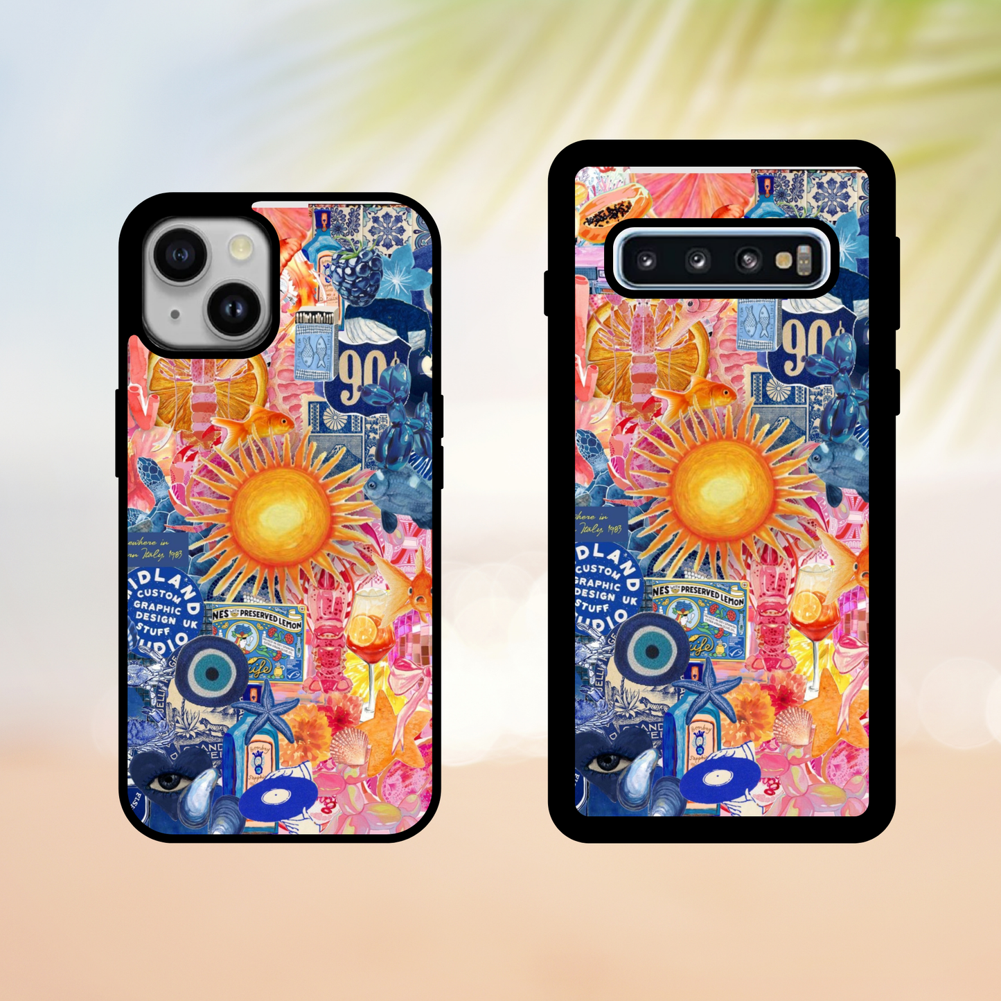 Summer Sun Collage Case