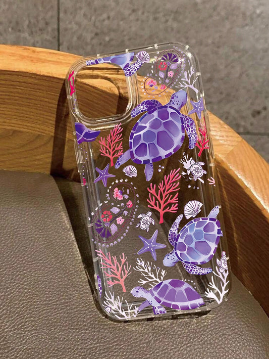 Turtle Anti-Fall Clear Case