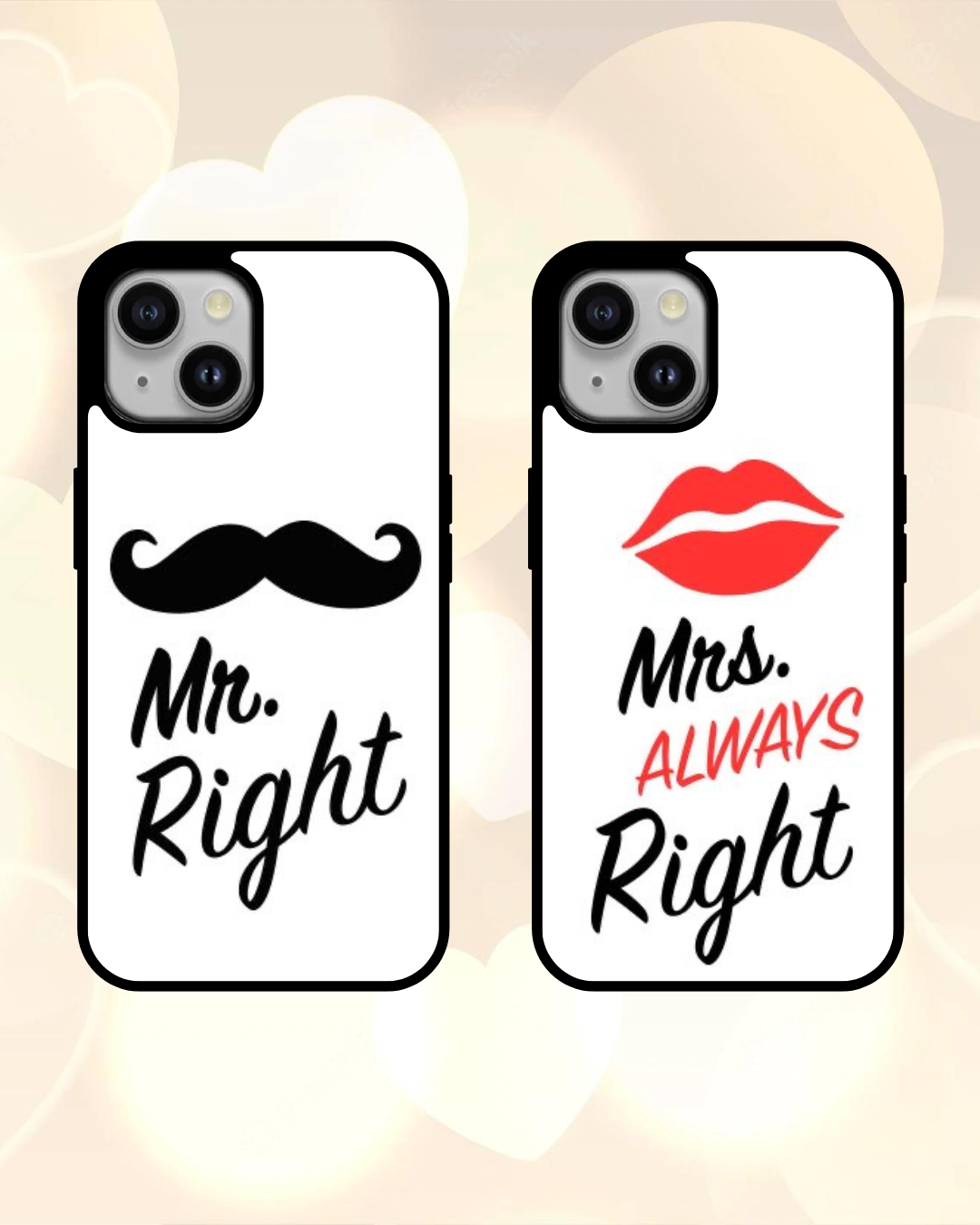 Mr. Right and Mrs. Always Right Couples Case