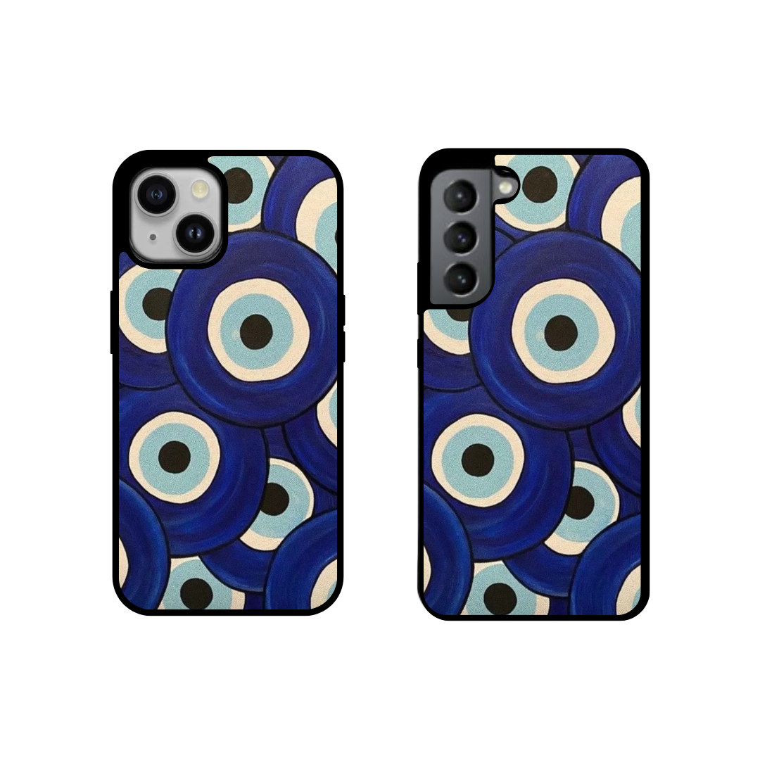 Blue Evil Eye Case