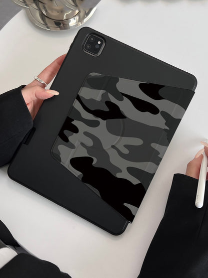 Camo iPad Case with Pencil Holder