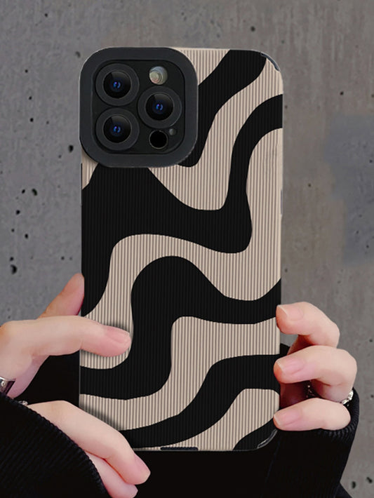 Abstract Stripe Shockproof Case