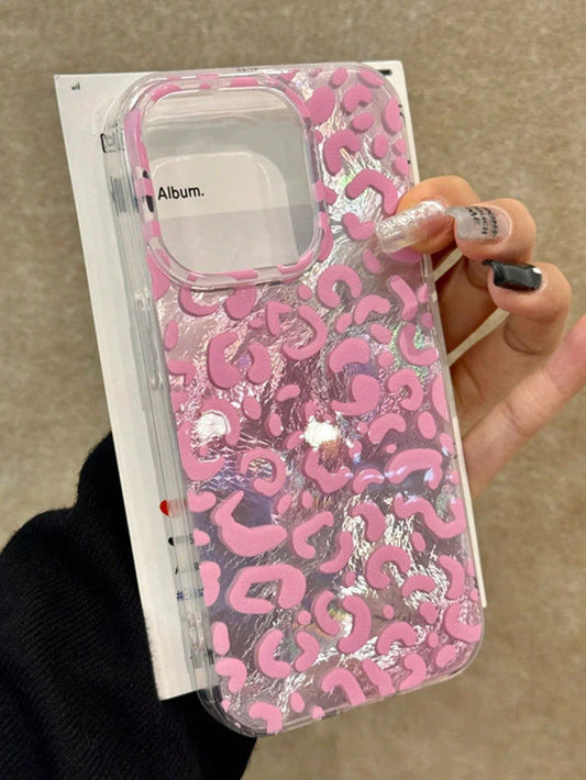 Holographic Leopard Print Case