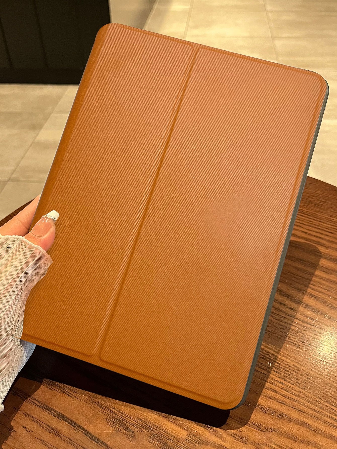 Leather Style iPad Case