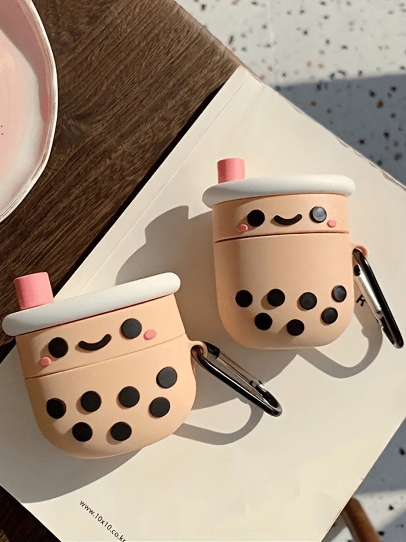 Milk Tea Airpods Case