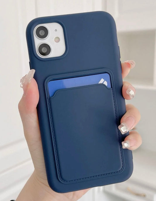 Silicone Case with Card Slot
