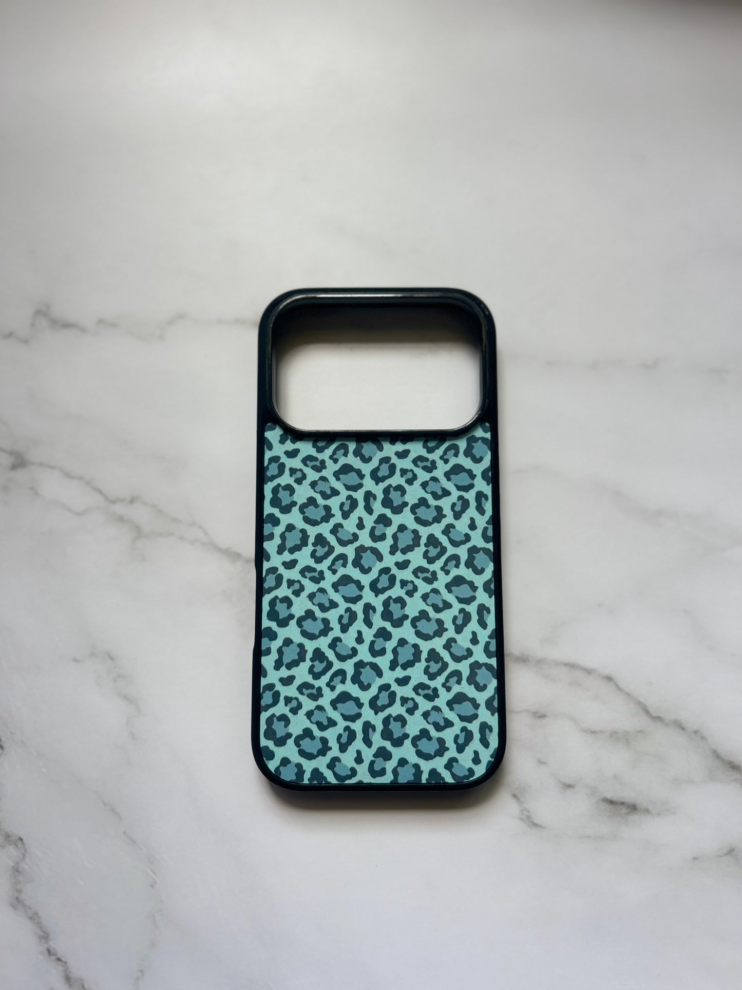 Green Leopard Print Case