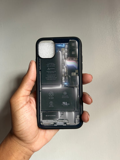 Exposed Battery Case