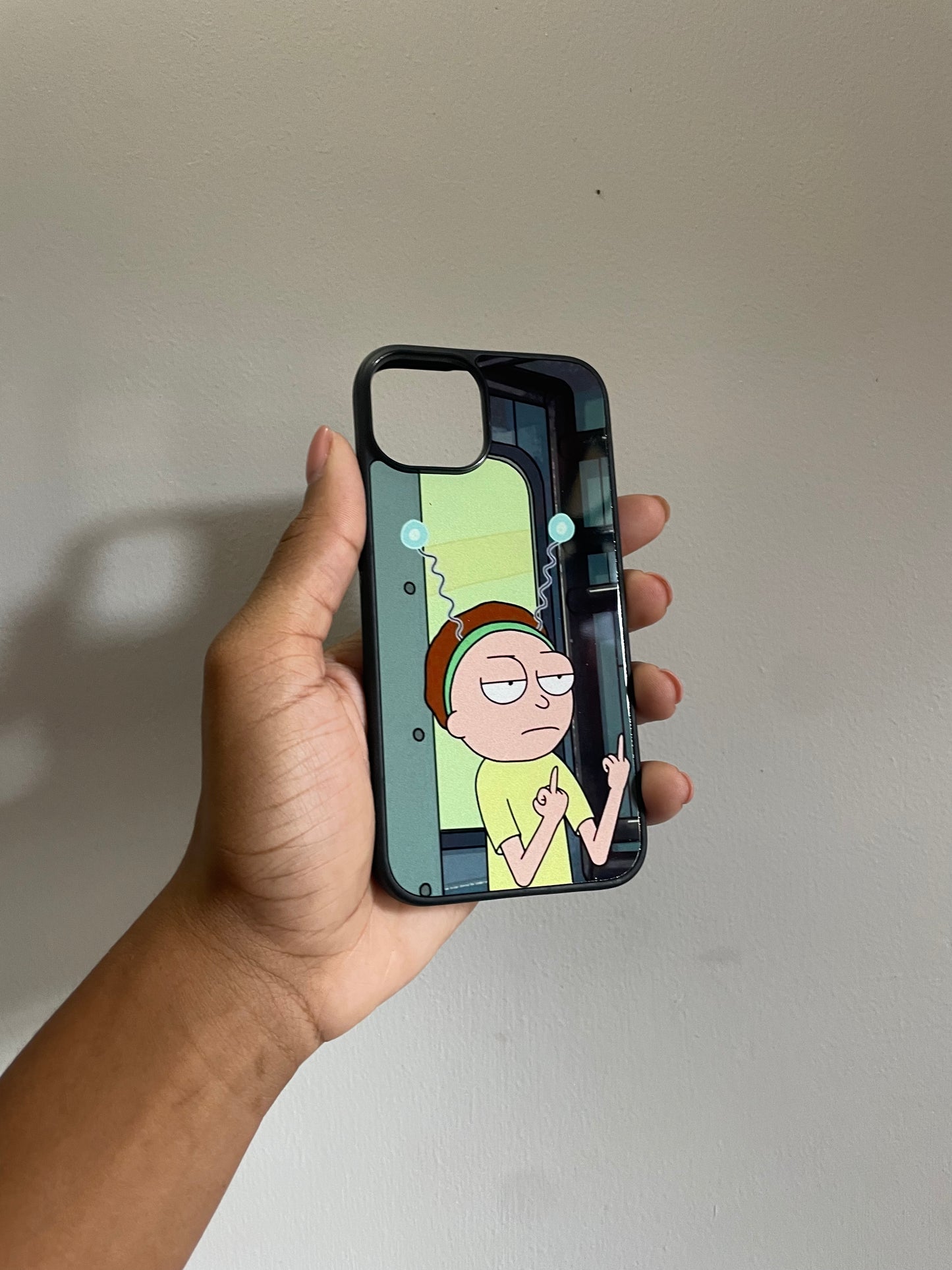 Morty Middle Finger Case