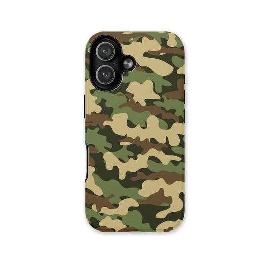 Camo Print Protective Case with Magsafe