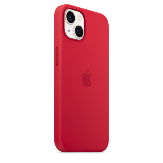 Apple Silicone Case with Magsafe - Red