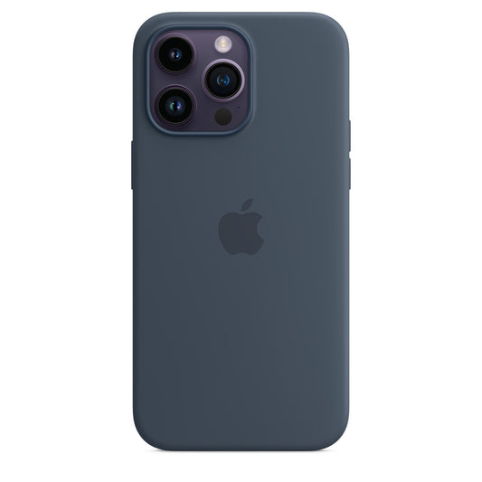 Apple Silicone Case with Magsafe - Storm Blue