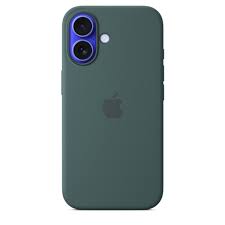 Apple Silicone Case with Magsafe - Lake Green