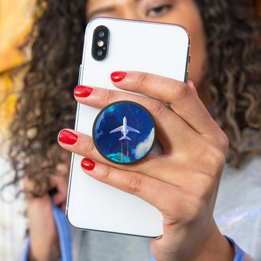 Plane in the Clouds Popsocket